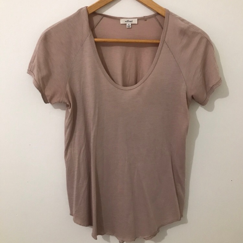 T-shirt by Wilfred free, Aritzia.